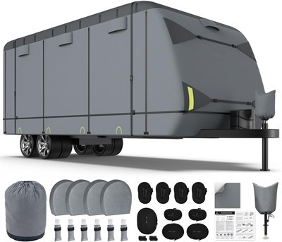 Rejsespor RV -dækning udendørs tilpasset vandtæt RV -dækning UV Hydro RV -dækning